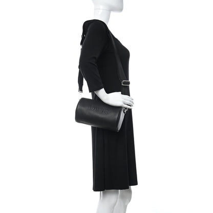 Christian Dior HOMME Grained Calfskin Mens Roller Messenger Black 2 of 10