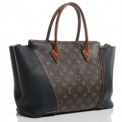 Louis Vuitton Monogram Tote W PM Black 4 of 8