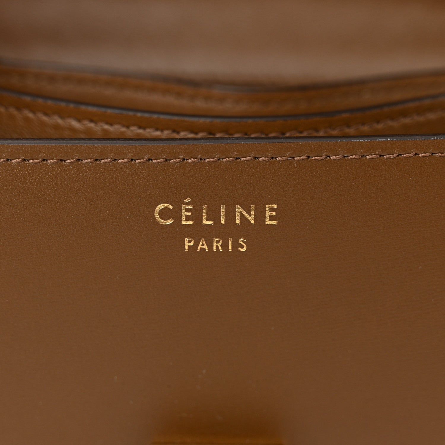 Celine Box Calfskin Small Classic Box Flap Bag Camel 7 of 14
