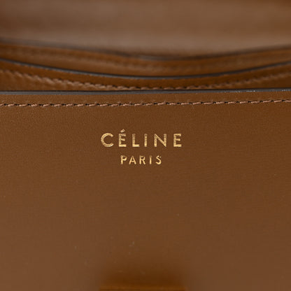 Celine Box Calfskin Small Classic Box Flap Bag Camel 7 of 14