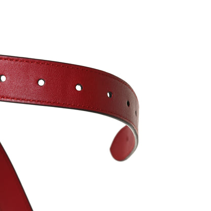 Gucci Calfskin Matelasse GG Marmont Belt Bag 85 34 Hibiscus Red 17 of 17