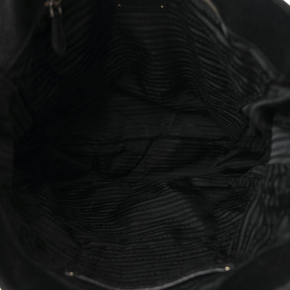 Prada Tessuto Nylon Cervo Lux 24H Tote Black 5 of 11