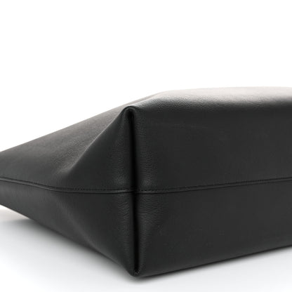 Saint Laurent Calfskin Large Shopping Tote Black 10 of 11