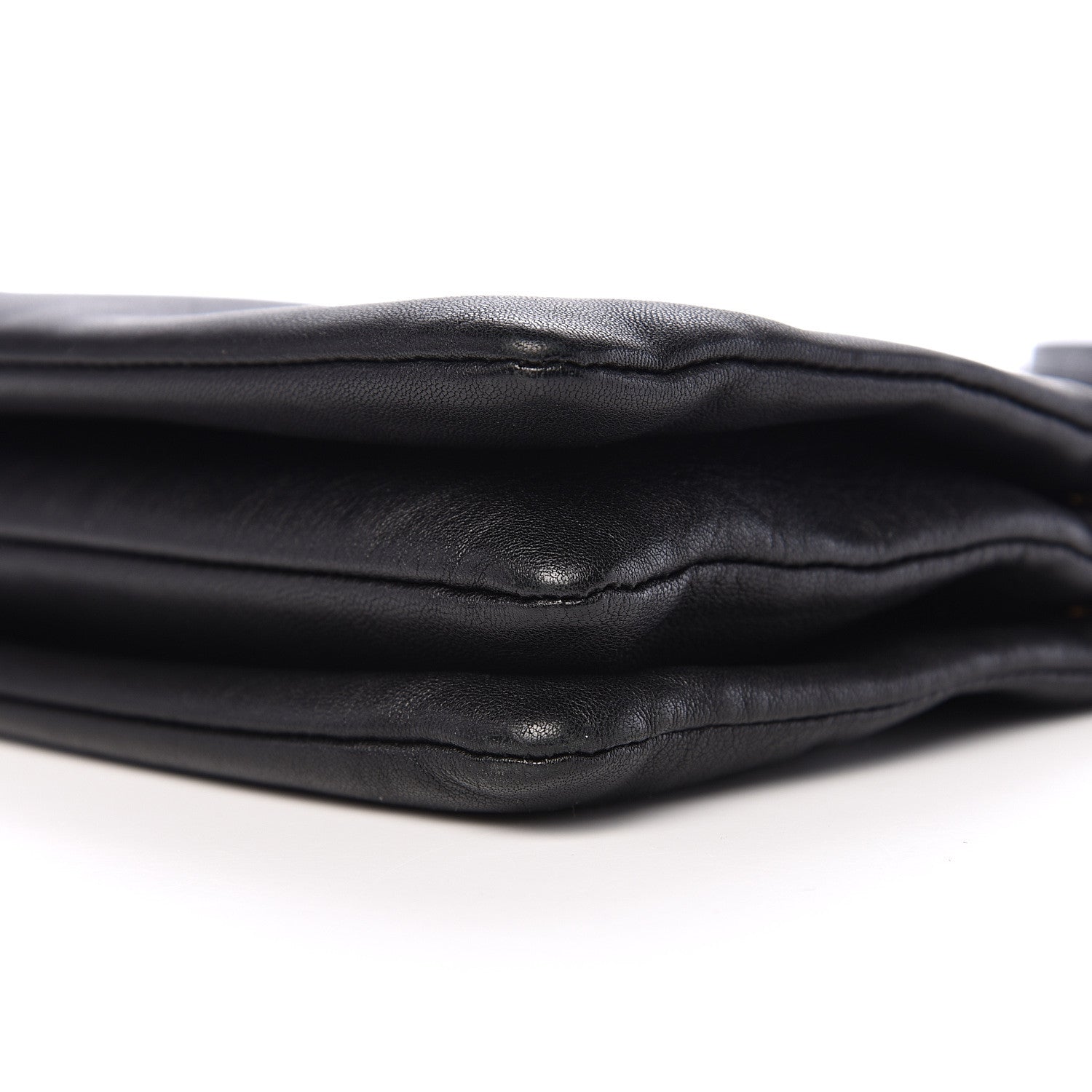 Celine Lambskin Small Trio Crossbody Bag Black 9 of 11