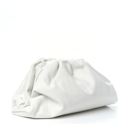 Bottega Veneta Smooth Butter Calf The Pouch Oversized Clutch Mist 3 of 10