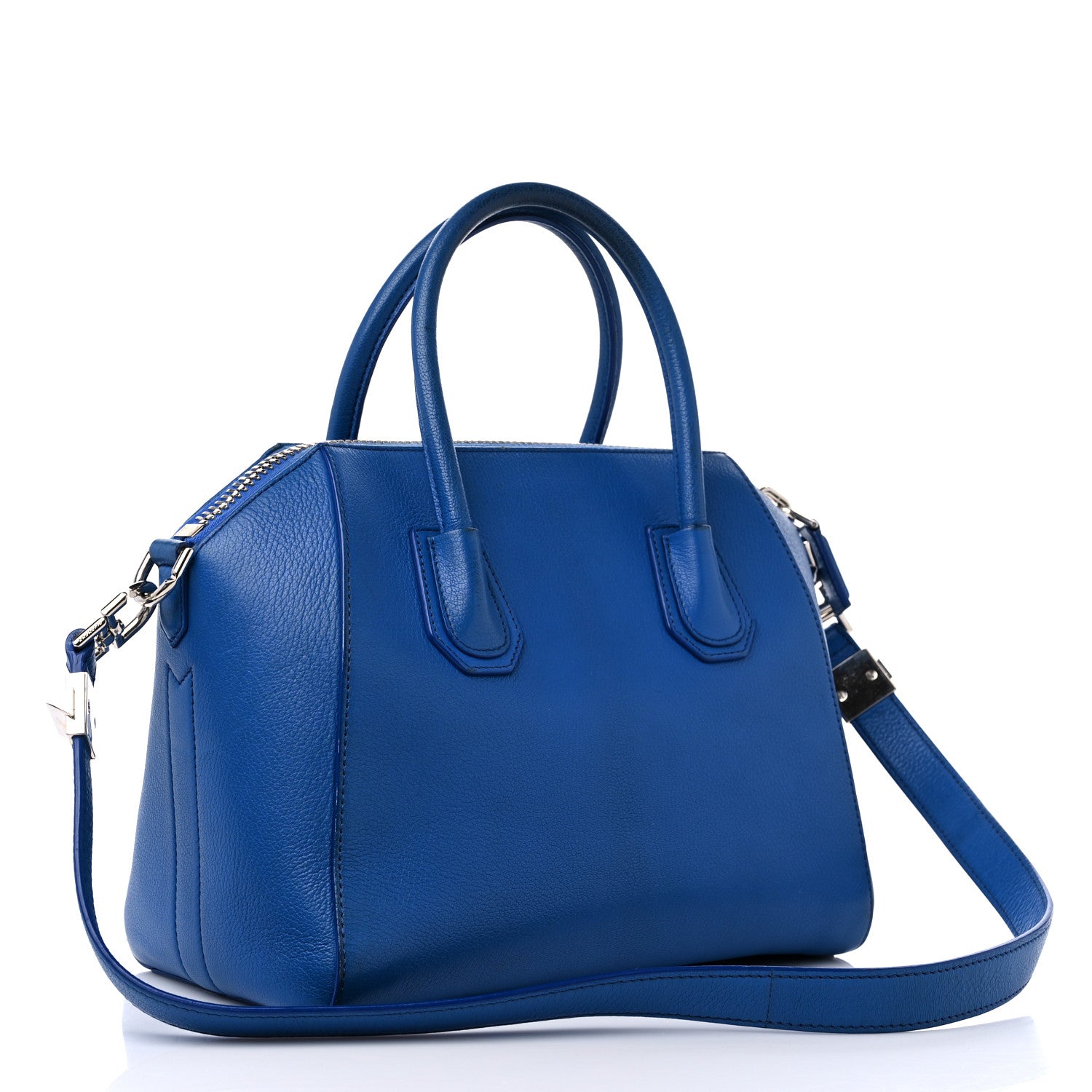 Givenchy Sugar Goatskin Small Antigona Indigo Blue 3 of 18