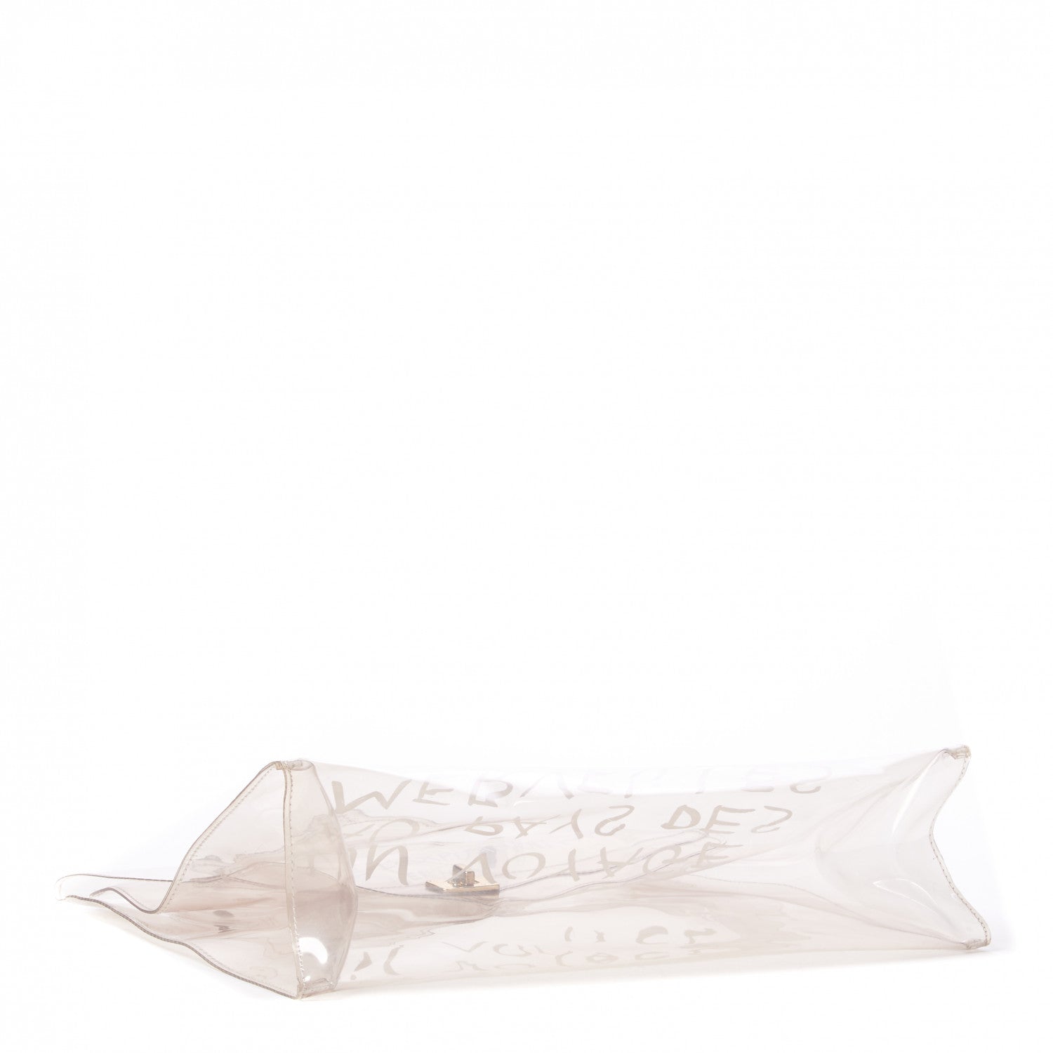 Hermes Vinyl Souvenir De L'Exposition Kelly Transparent 3 of 6