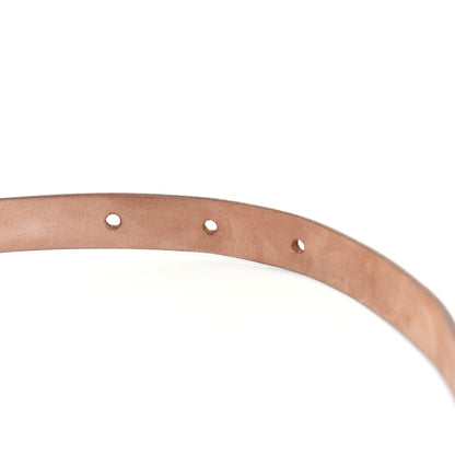 Gucci Calfskin Horsebit Skinny Belt 100 40 Brown 5 of 10
