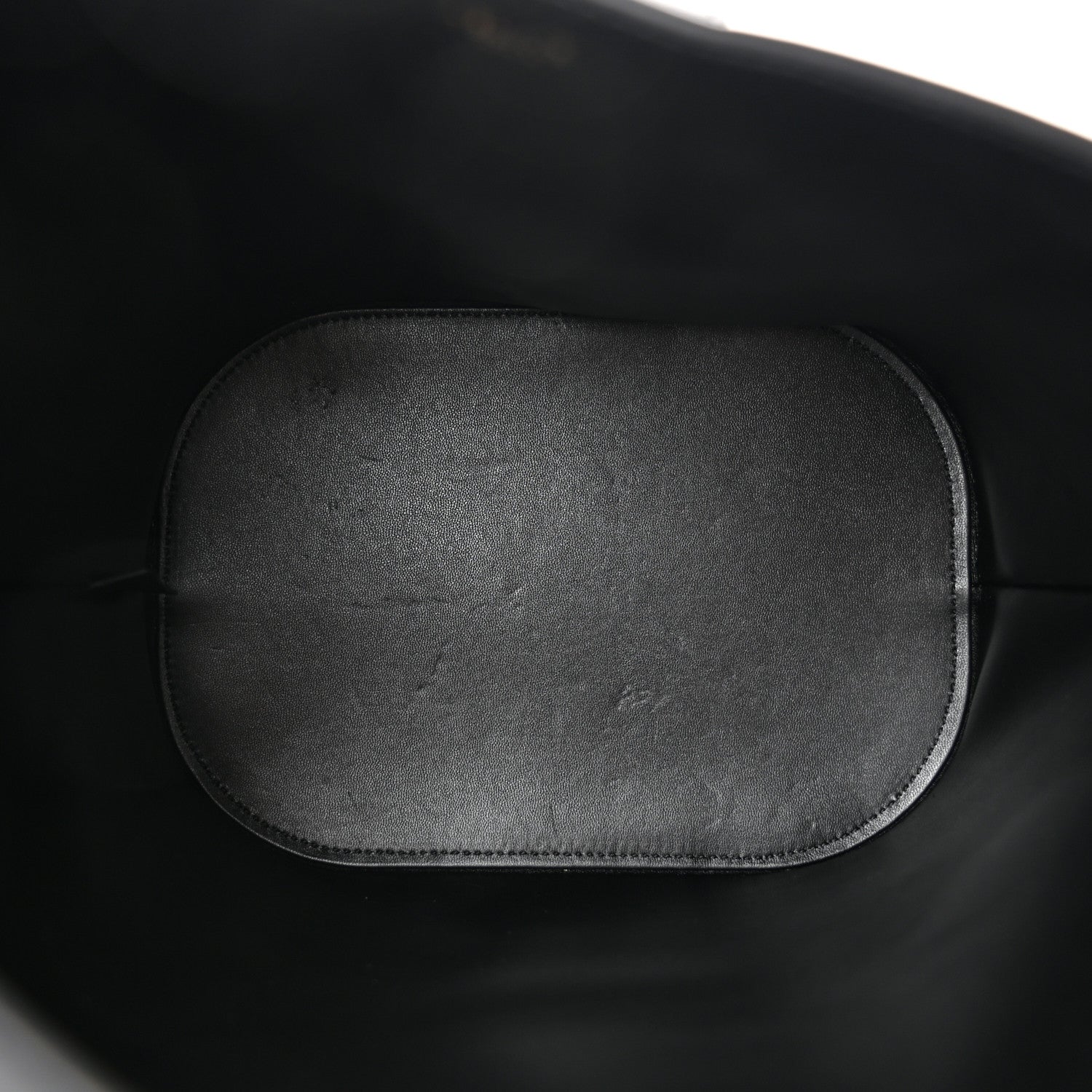 Celine Smooth Calfskin Triomphe Medium Louise Bag Black 6 of 10