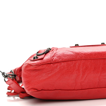 Balenciaga Agneau Classic Hardware First Rouge Coquelicot 9 of 11