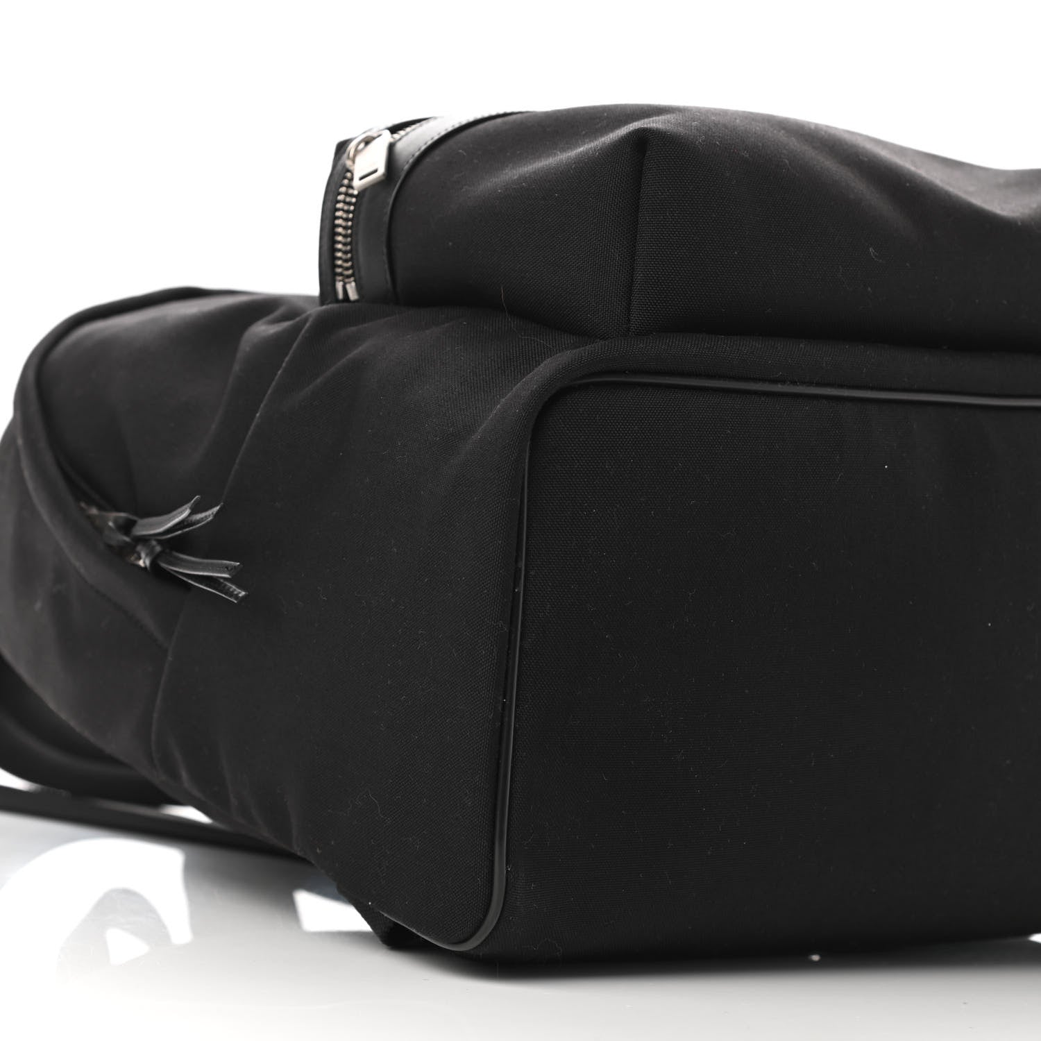 Saint Laurent Canvas City Backpack Black 9 of 10