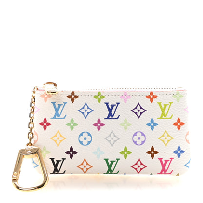 Louis Vuitton LV X TM Monogram Multicolor Key Pouch White 1 of 7
