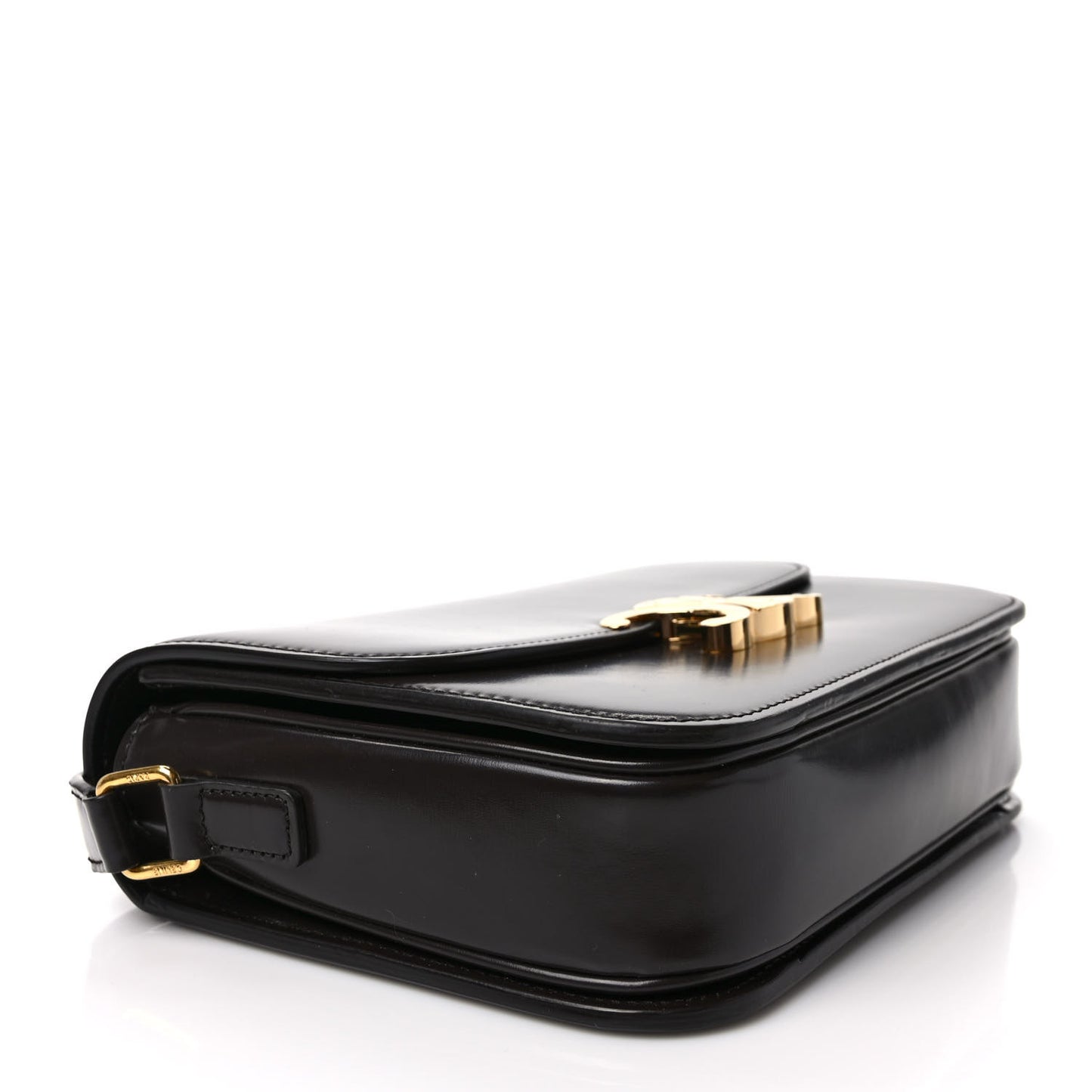 Shiny Calfskin Medium Triomphe Brown