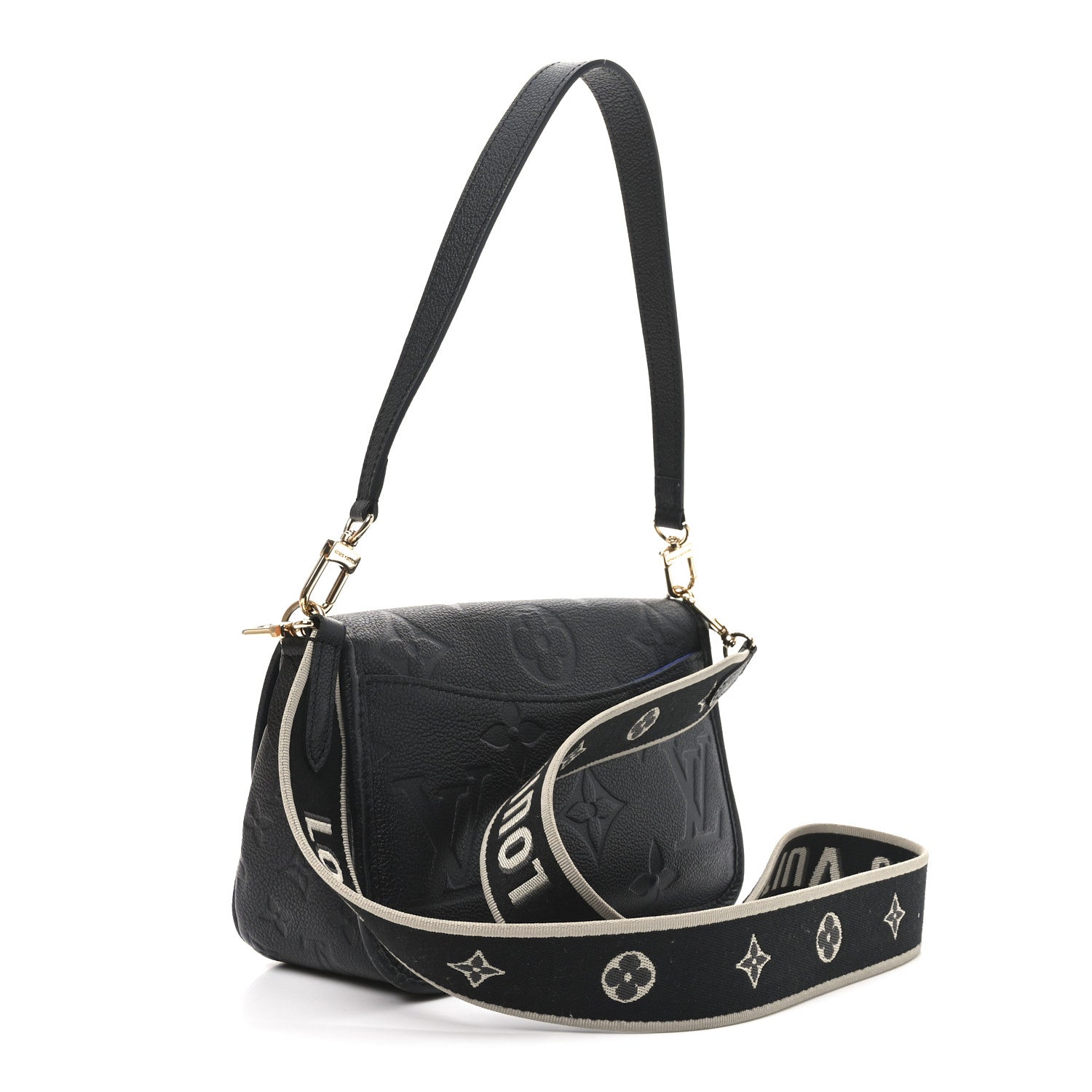 Louis Vuitton Empreinte Monogram Giant Diane Black 3 of 10