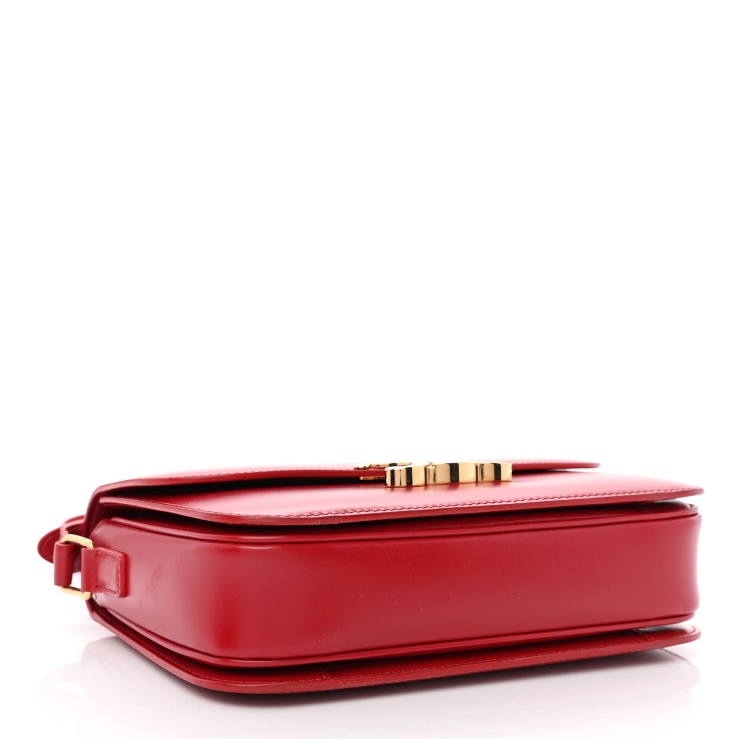 Shiny Calfskin Teen Triomphe Red