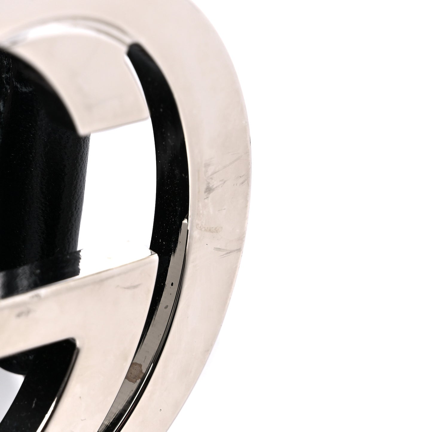 Guccissima Signature Interlocking G 40mm Belt 80 32 Black