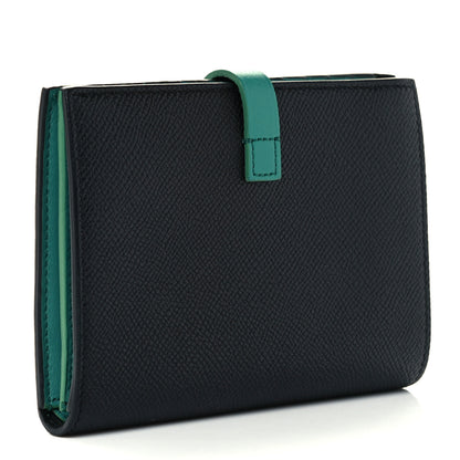 Celine Grained Calfskin Medium Multifunction Strap Wallet Black Cactus 3 of 11