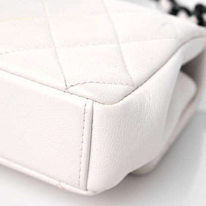 Chanel Caviar Quilted My Everything Small Flap White Black 11 of 15