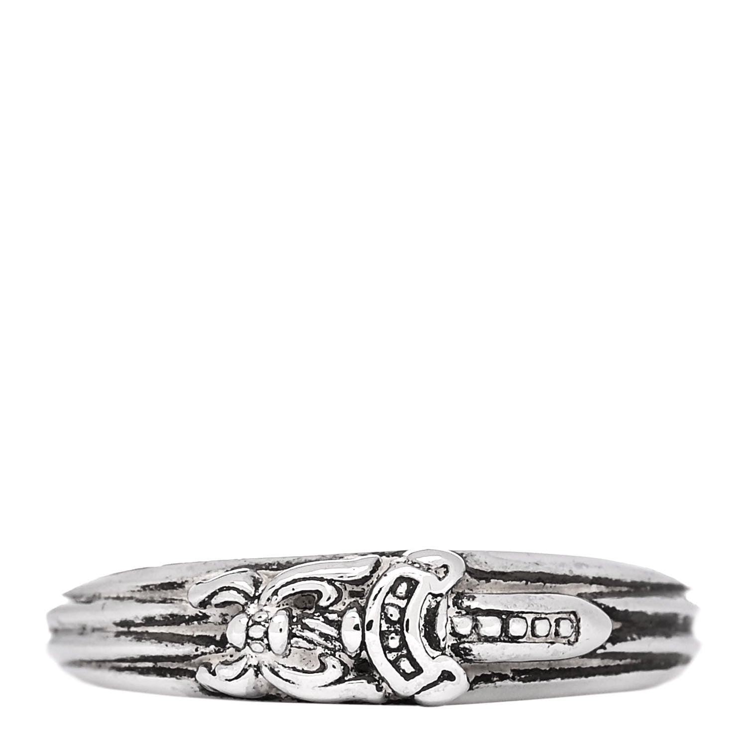 Chrome Hearts Sterling Silver Small Dagger Ring 56 7.5 1 of 5