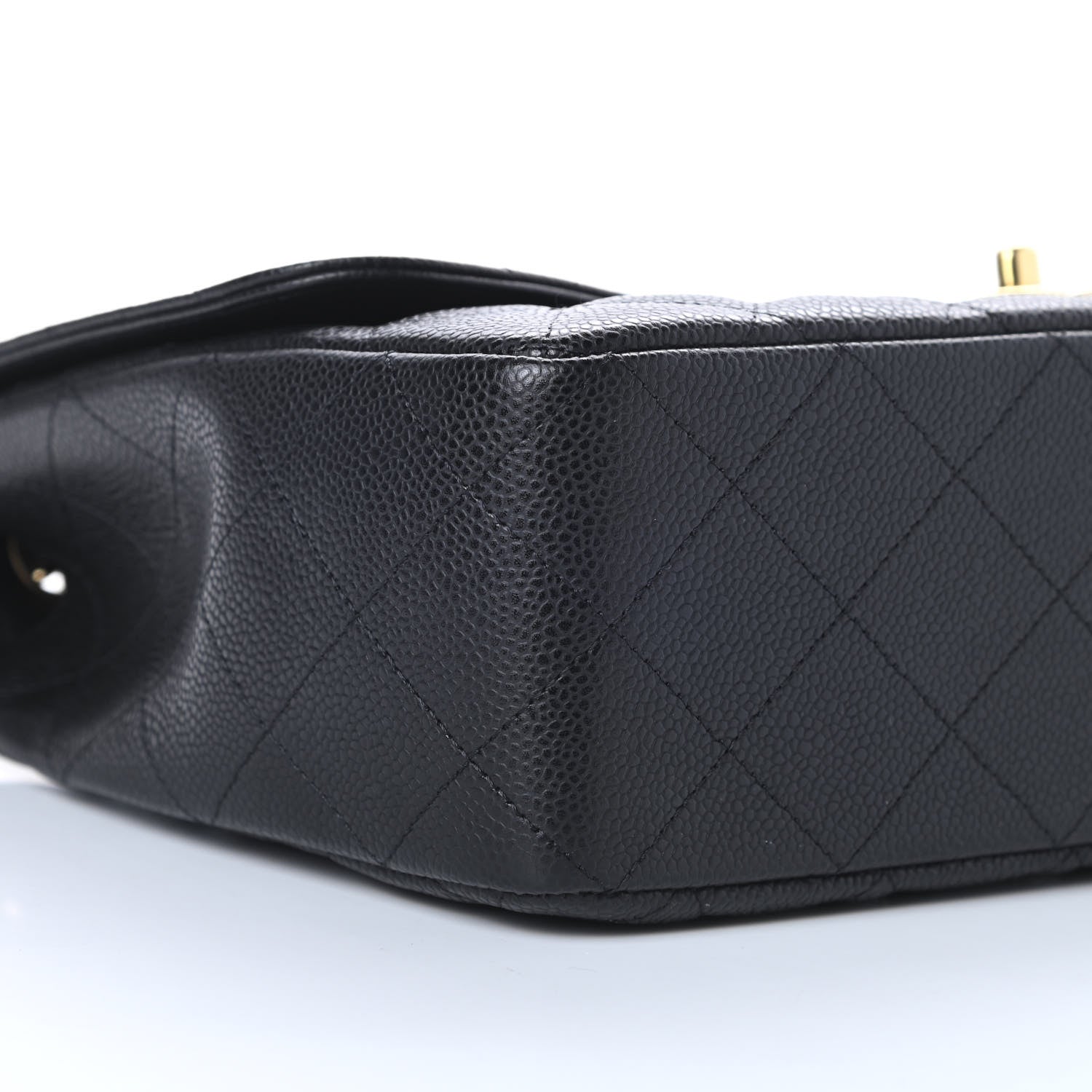 Chanel Caviar Quilted Jumbo Single Flap Black 9 of 13