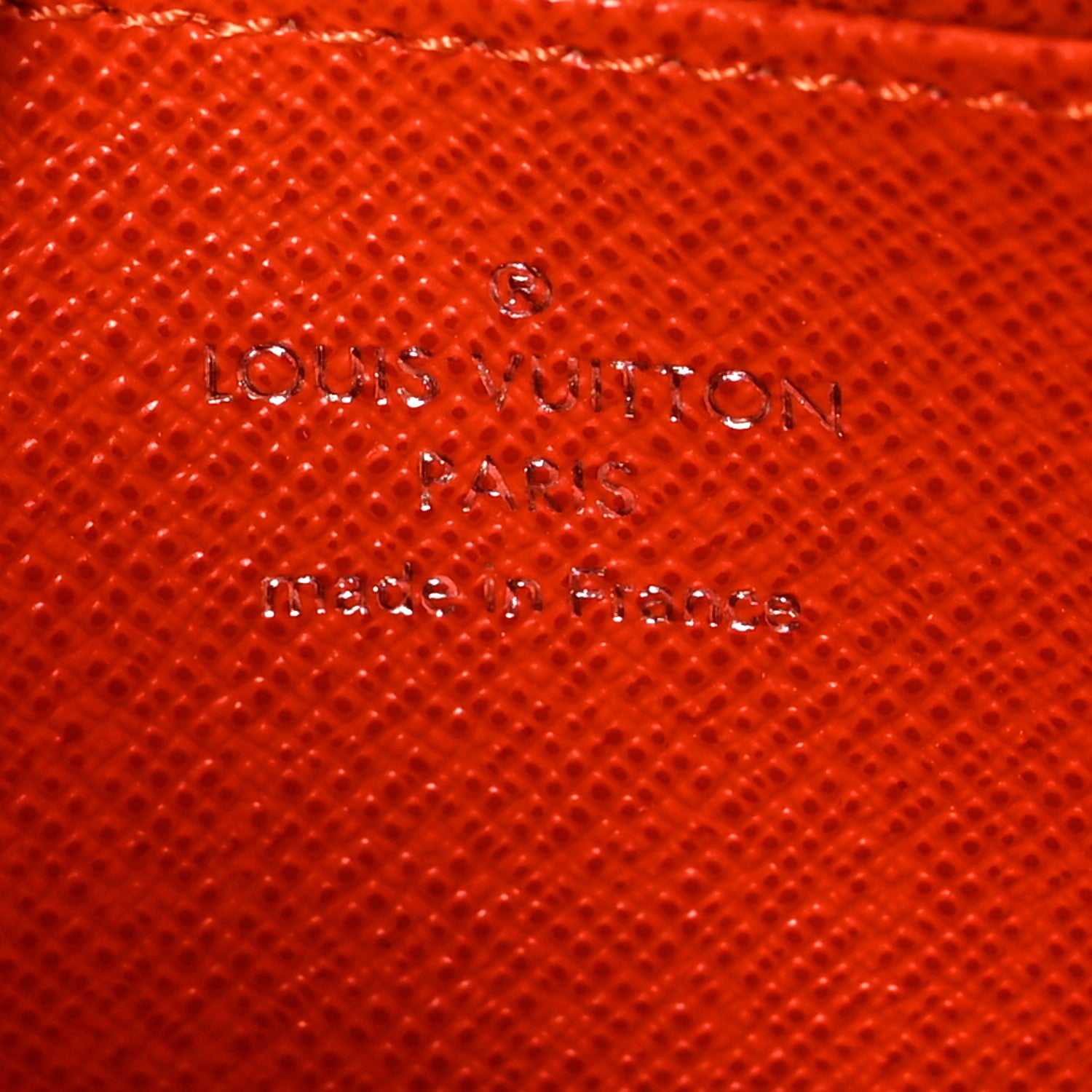 Louis Vuitton Epi Zippy Coin Purse Piment 6 of 9