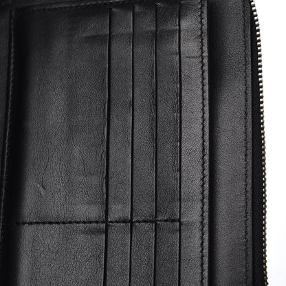 Chanel Patent Quilted Large Zip Around Organizer Wallet So Black 9 of 10
