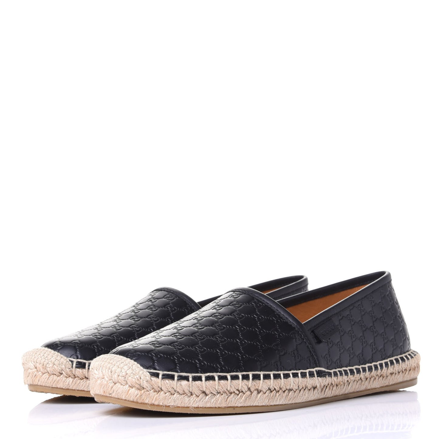 Microguccissima Signature Espadrilles 37.5 Black