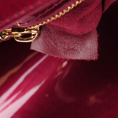 Louis Vuitton Patent Sobe Clutch Rouge Fauviste 7 of 7