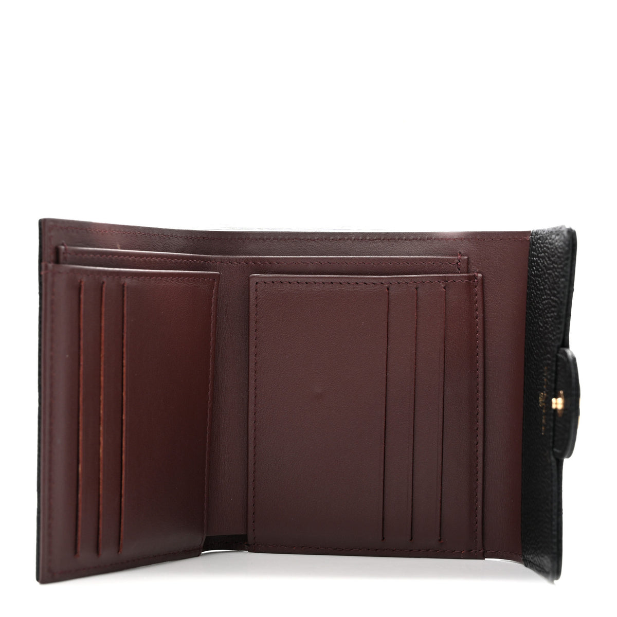 Chanel Caviar Quilted Compact Flap Wallet Black 5 of 10