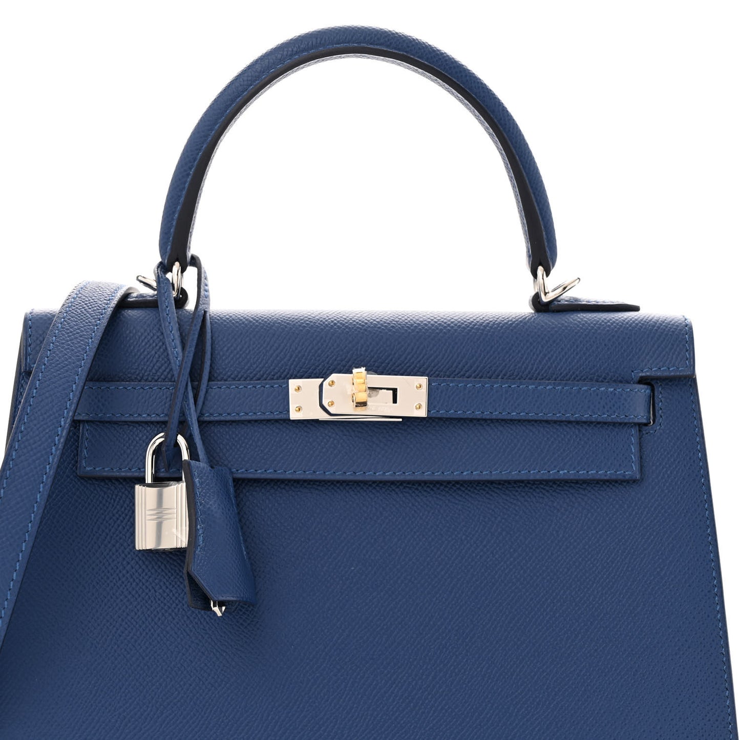 Epsom Kelly Sellier 25  Bleu Tie