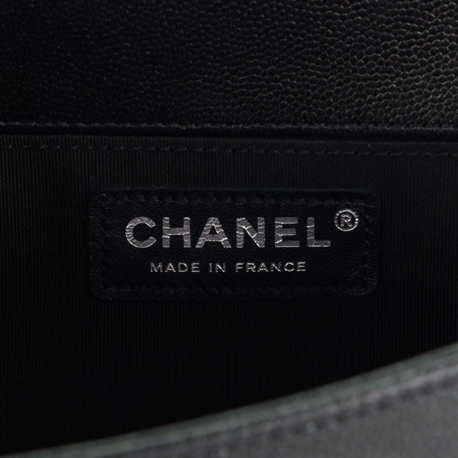 Chanel Caviar Quilted Medium Boy Flap So Black 6 of 7