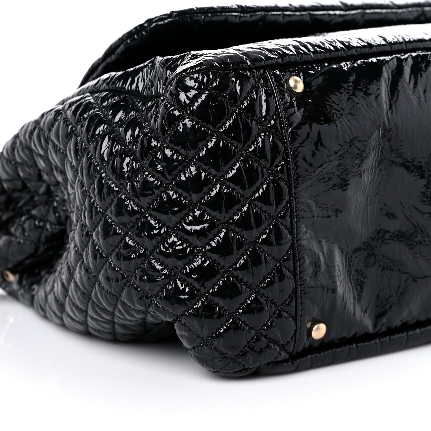 Vinyl XL Rock and Chain Flap Black