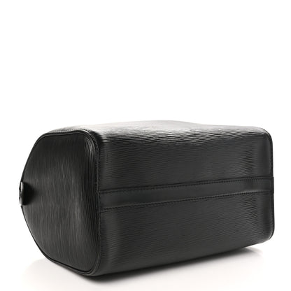 Louis Vuitton Epi Speedy 25 Black 4 of 13