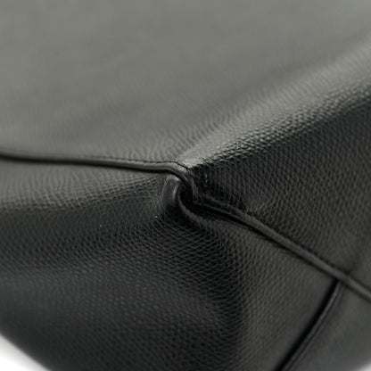 Celine Grained Calfskin Small Vertical Cabas Black 10 of 18
