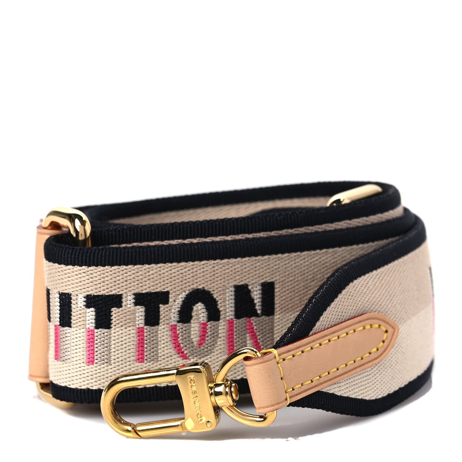 Louis Vuitton Jacquard Speedy Bandouliere 20 Shoulder Strap Black 1 of 3