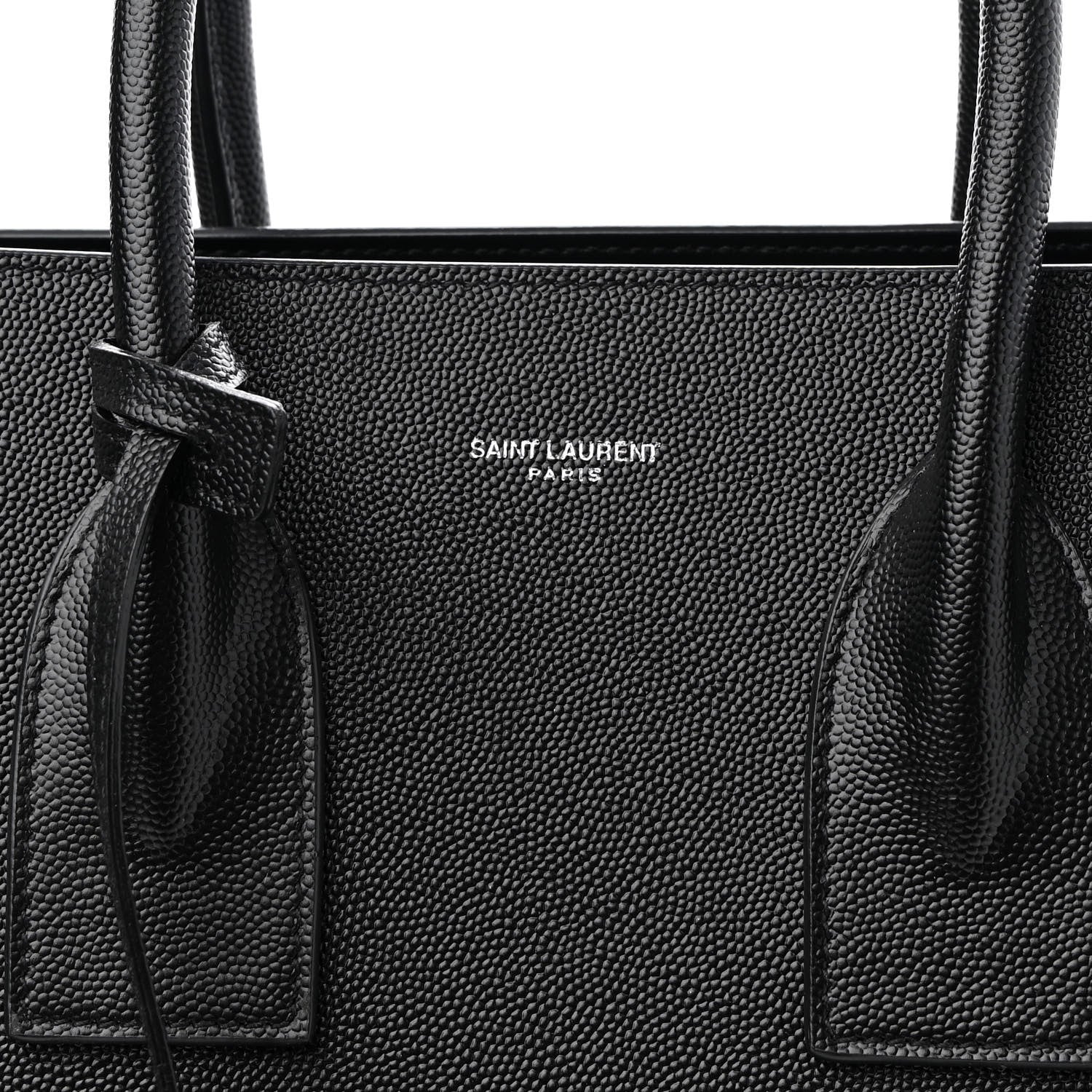 Saint Laurent Grain De Poudre Small Sac De Jour Black 7 of 9