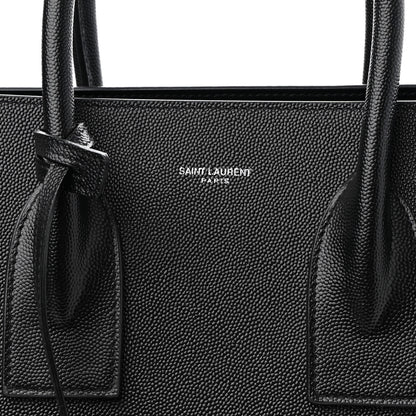 Saint Laurent Grain De Poudre Small Sac De Jour Black 7 of 9
