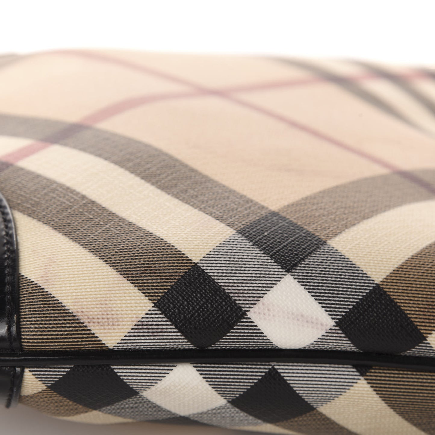 Supernova Check Small Dryden Crossbody Bag Black