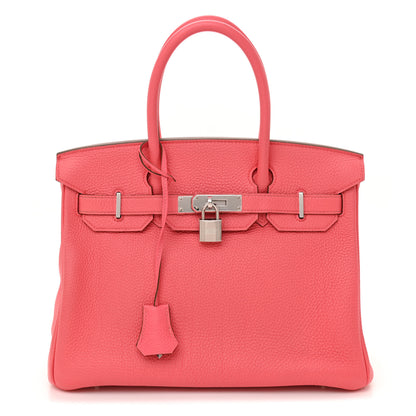 Hermes Togo Birkin 30 Rose Lipstick 1 of 10