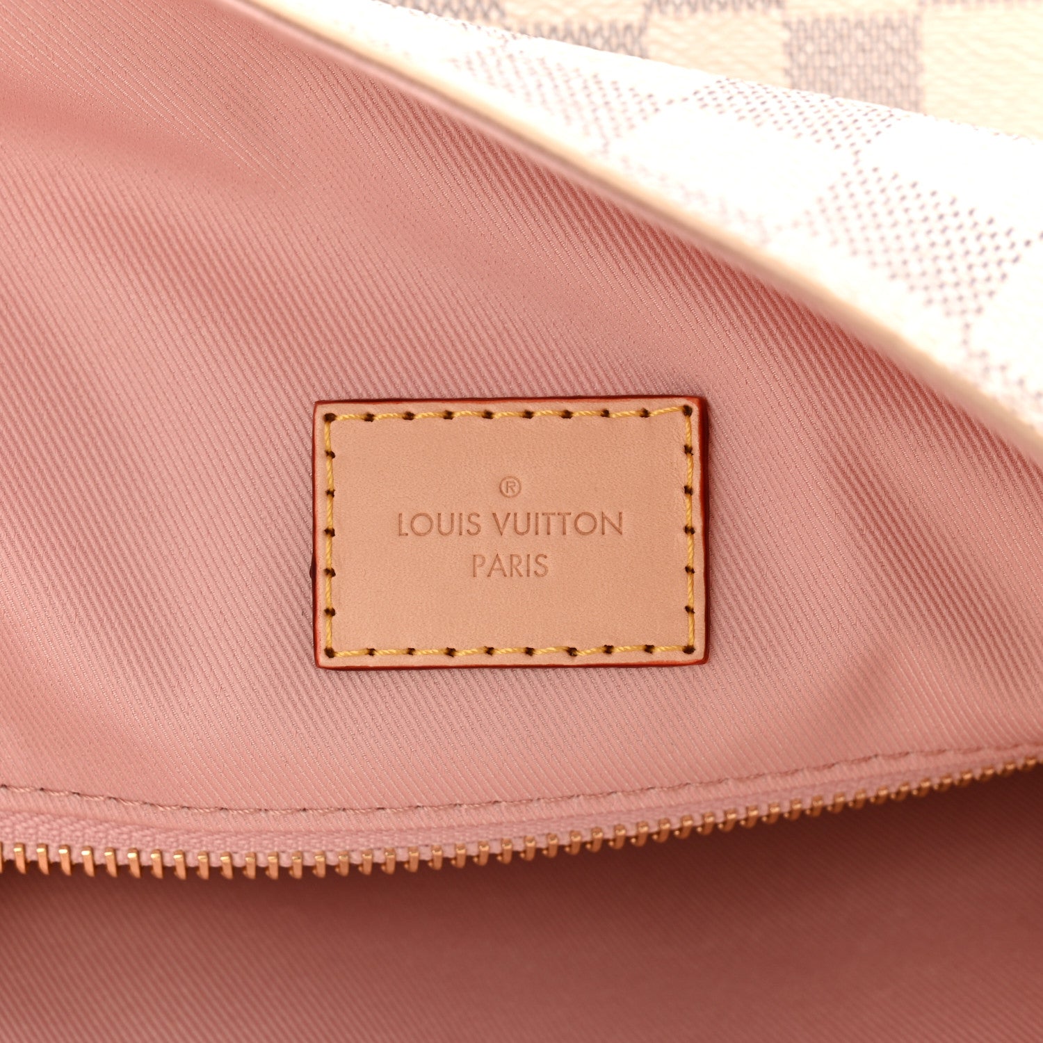 Louis Vuitton Damier Azur Graceful PM Rose Ballerine 6 of 9