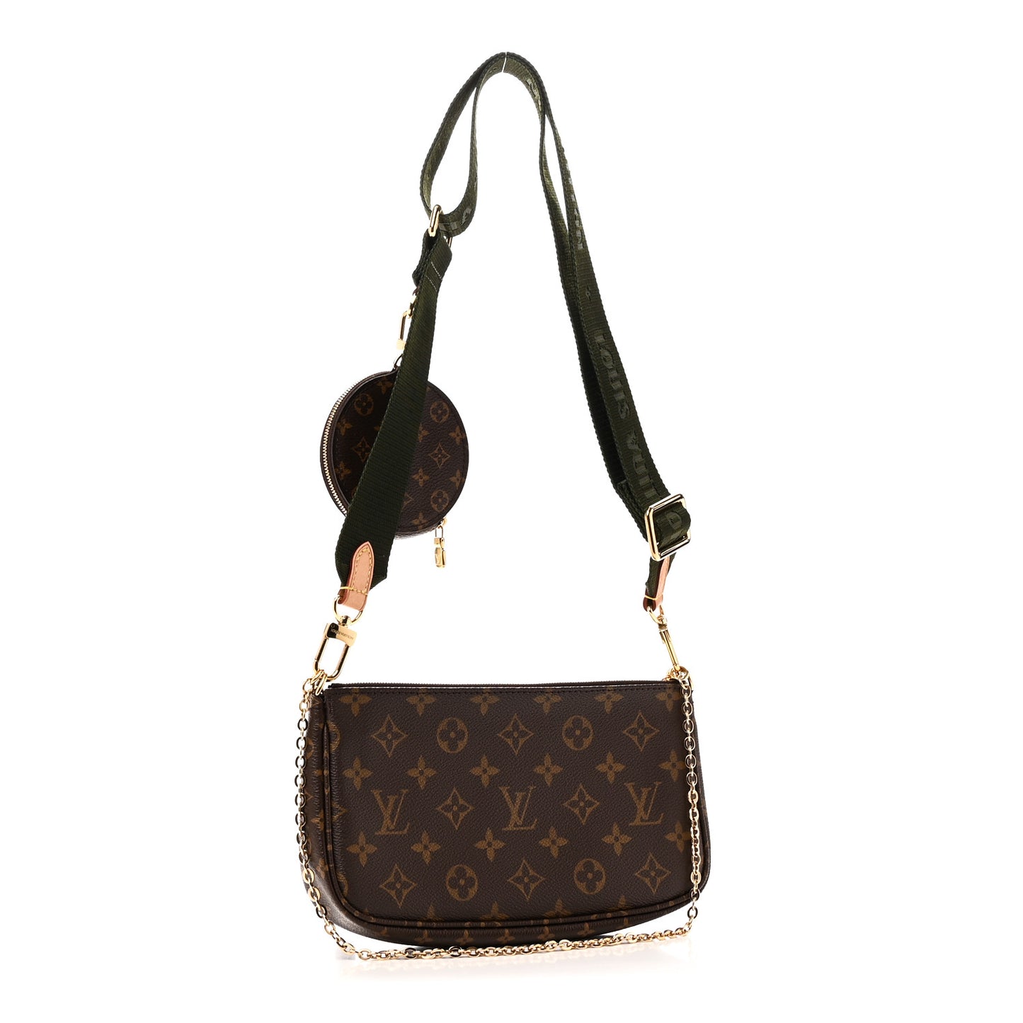 Monogram Multi Pochette Accessories Kaki