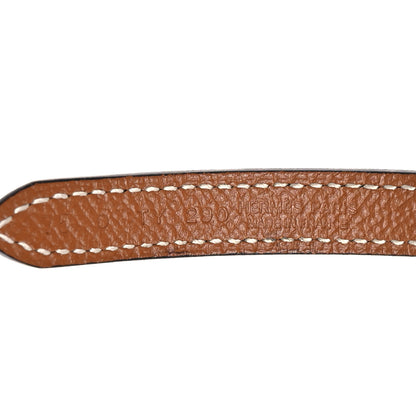 Hermes Swift Epsom 13mm 5382 Rock Belt 75 Black Gold 5 of 6