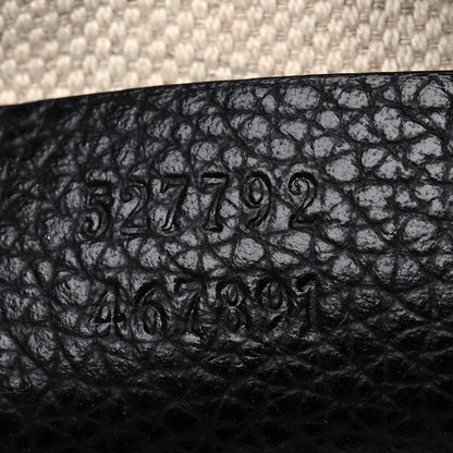 Gucci Grained Calfskin Small Logo Belt Bag Black 7 of 13