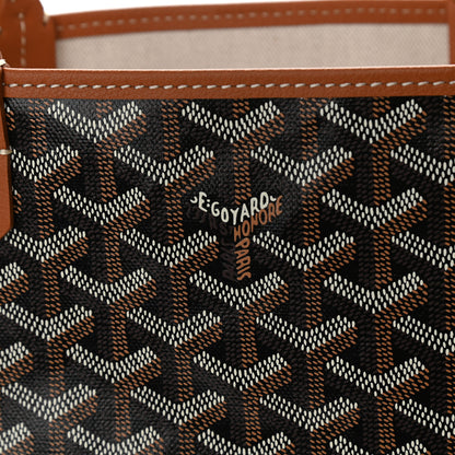 Goyard Goyardine Saint Louis PM Black Gold 7 of 10