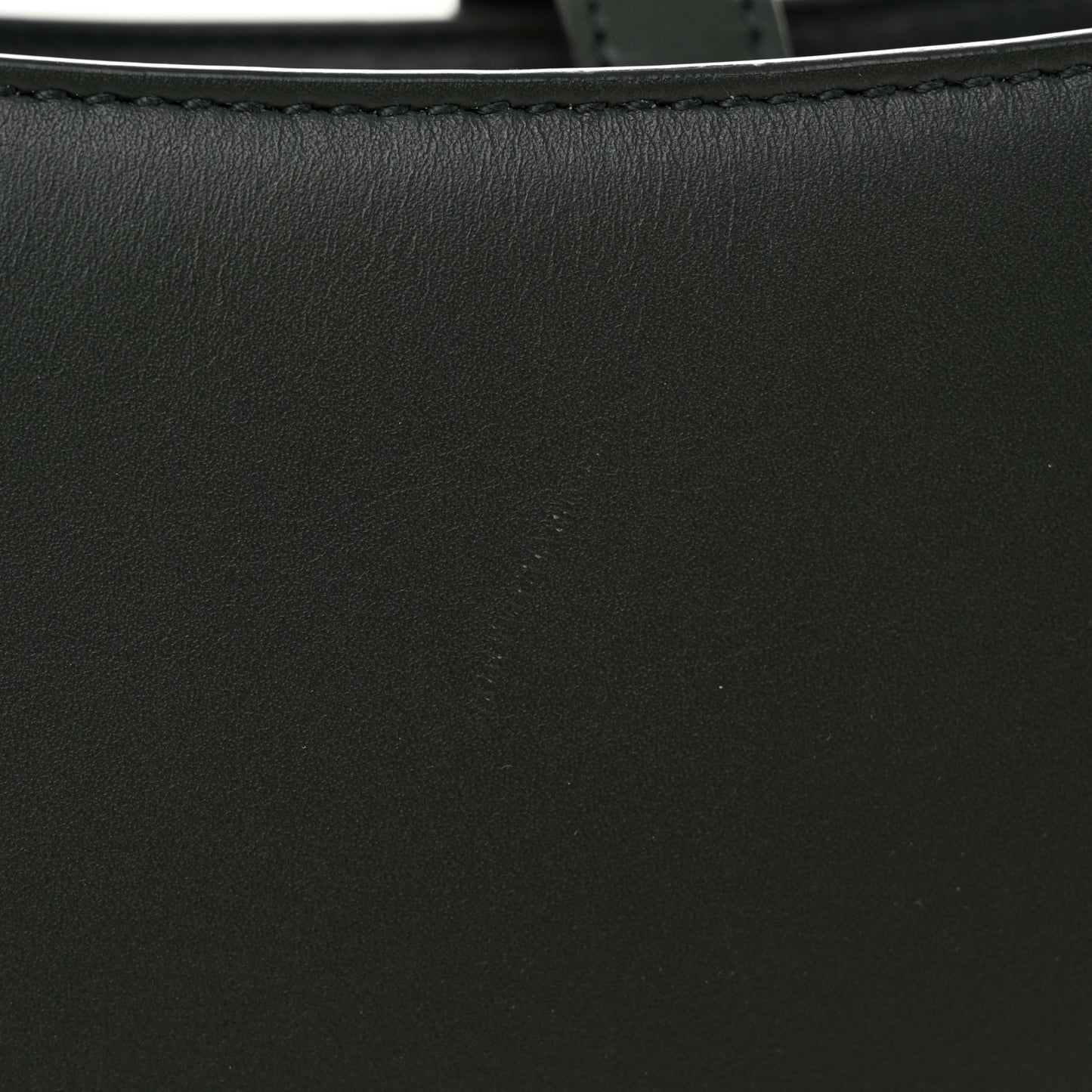 Smooth Calfskin Le 5 A 7 Hobo Vert Fonce