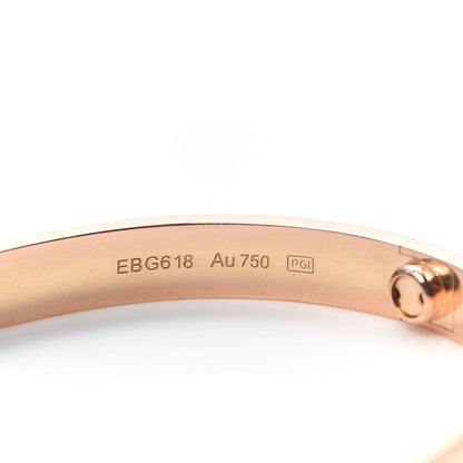 Cartier 18K Pink Gold LOVE Bracelet 17 6 of 7