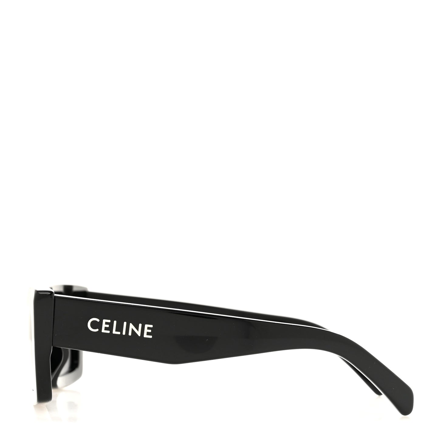 Acetate Monochroms Square Sunglasses CL40214U Black