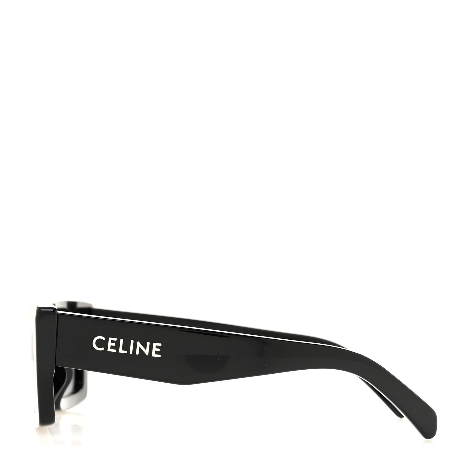 Celine Acetate Monochroms Square Sunglasses CL40214U Black 3 of 7