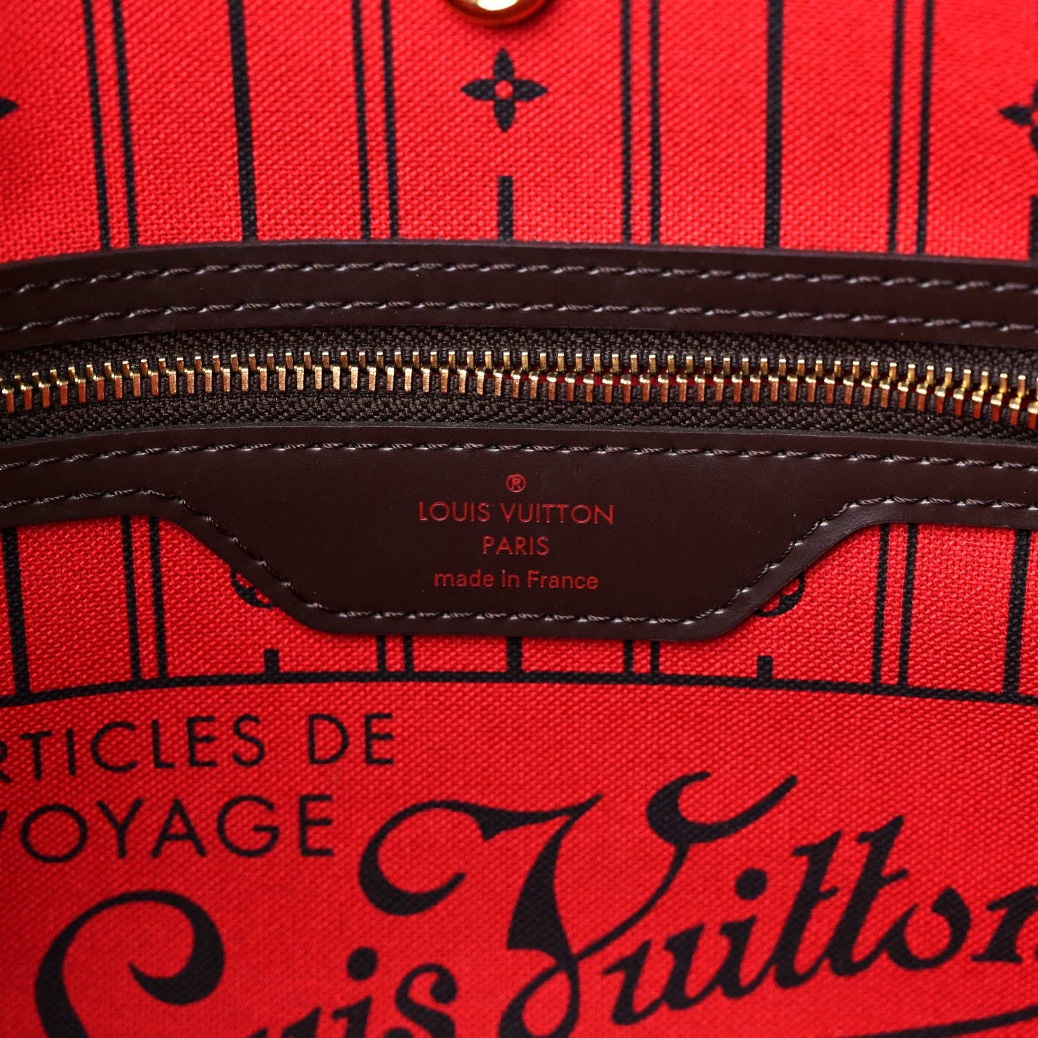 Louis Vuitton Damier Ebene Neverfull PM 6 of 10