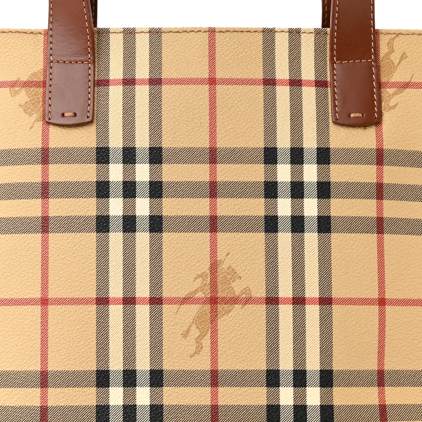 Haymarket Check Small Tote Brown